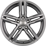2DRV BY WHEELWORLD - WH11 ARKTIC SILBER LACKIERT 9X20 LK:5/112 ET:33 ML:66,6